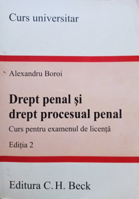 Alexandru Boroi - Drept penal si drept procesual penal, editia 2 (2009) foto