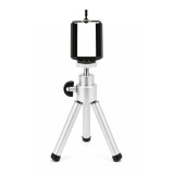 Mini trepied metalic reglabil pentru telefon si camera foto, montura 1 4 inch, inaltime 13.5-20 cm, suport stabil pentru fotografie, video, vlogging s