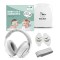 Casti Antifonice 2 in 1 Pentru Bebelusi si Copii 3-48 luni WePro Store, Bentita Elastica Moale si Clasica Superioara, protectie auditiva in medii zgom