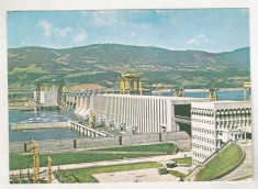 bnk cp Hidrocentrala Portile de Fier - Vedere - necirculata - marca fixa
