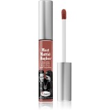 TheBalm Meet Matt(e) Hughes Long Lasting Liquid Lipstick Ruj de buze lichid, de lunga durata culoare Committed 7.4 ml