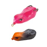 Creatura Tiemco Vajra Frog FRG-60, Orange Head/Smoke Glitter, 6cm