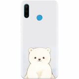 Husa silicon pentru Huawei P30 Lite, Bear