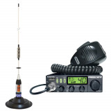 Cumpara ieftin Kit Statie radio CB President MARTIN ASC + Antena CB PNI ML70, lungime 70cm, 26-30MHz, 200W