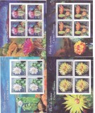 FLORI DE CACTUS,SET MINICOLI,2017,Lp.2160b, MNH ** ROMANIA.