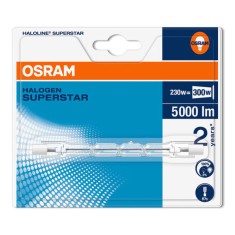 Bec halogen, R7s, 230W, 230V, 5000 lm, Osram