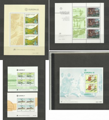 Portugalia Acores Madeira MNH - tematici diverse Europa foto