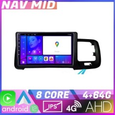 Navigatie Volvo S60 2008 2014 KIT s60 08 EDOTEC-LITE Android Ecran 720P Octa Core 4 64 Carplay CarStore Technology