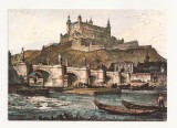 SG2-Carte Postala-Germania-Wurzburg, um 1835. necirculata, Fotografie