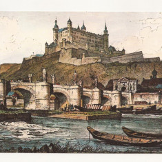 SG2-Carte Postala-Germania-Wurzburg, um 1835. necirculata