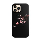 Husa compatibila cu Apple iPhone 12 Mini model Tree Branch, Silicon, TPU, Viceversa, Transparent, Carcasa