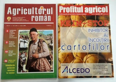 *Lot 2 reviste: Agricultorul roman, nr 6/2000 + Profitul agricol nr 16/2001 foto