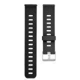 Curea silicon compatibila cu Samsung Galaxy Watch3, 45mm, Telescoape QR, 22mm, Negru/Rosu, Very Dream