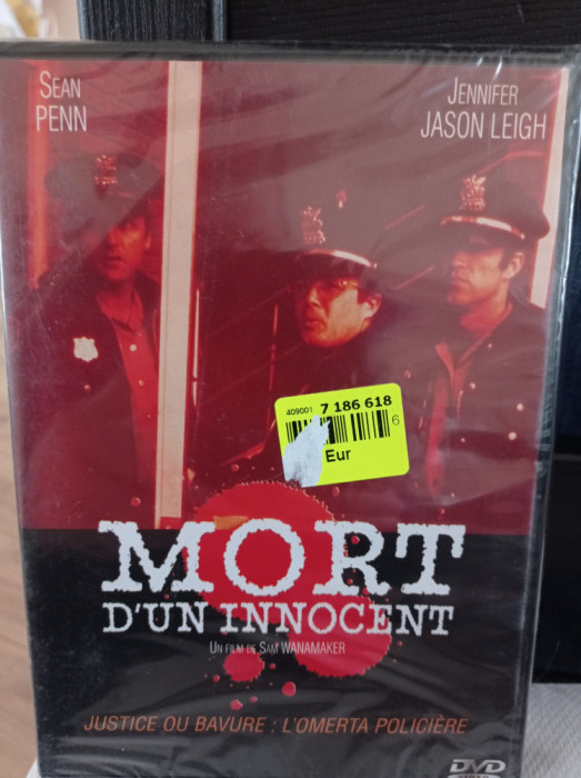 DVD - MORT D&#039;UN INNOCENT - SIGILAT franceza