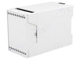 Carcasă pentru șină DIN ABS gri IP20 109x55x75mm