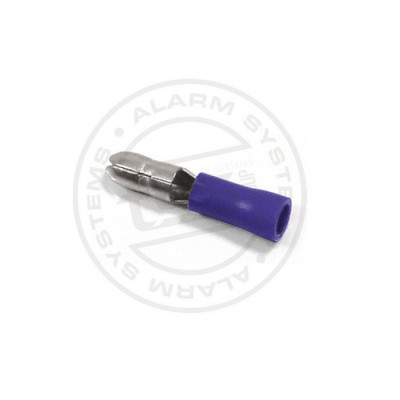 Conector electric tip tata tubular, mufa pentru inadire diam cablu 1.5-2.5mm, 4mm, Albastru Kft Auto foto