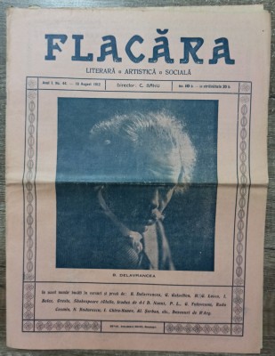 Revista Flacara// anul I, no. 44, 18 august 1912 foto