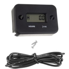Contor rotatii motor cu afisaj LCD, universal, 5,4x3,7x1,5 cm, negru