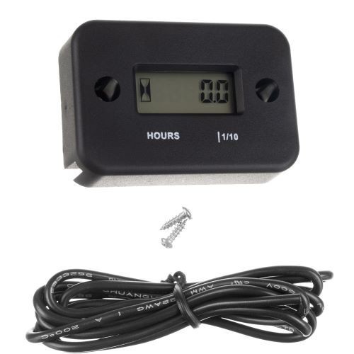 Contor rotatii motor cu afisaj LCD, universal, 5,4x3,7x1,5 cm, negru
