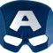 Masca carnaval - Captain America AV4 PlayLearn Toys