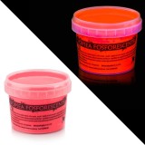 Vopsea Fosforescentă Glow in the Dark Roz, 100g - Luminează &icirc;n &Icirc;ntuneric, Decor Petreceri, Efecte Speciale