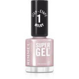 Rimmel Super Gel gel de unghii fara utilizarea UV sau lampa LED culoare 110 Cream &amp; Blend 12 ml