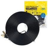Cumpara ieftin Aproape nou: Cablu de retea plat S/STP CAT7 PNI U7200B, 2 x RJ45, 4 perechi de fire