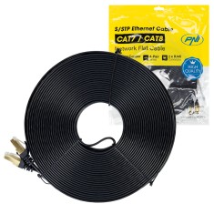 Aproape nou: Cablu de retea plat S/STP CAT7 PNI U7200B, 2 x RJ45, 4 perechi de fire