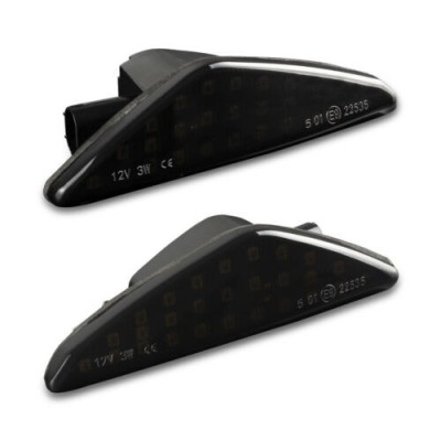 Lampi semnalizare laterala LED fumurii BMW X3 F25, X5 E70, X6 E71, E72 foto