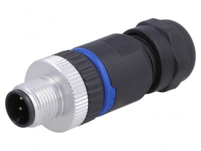 Mufă M12 3-PIN pe Cablu IP67 DeviceNet/CANopen foto