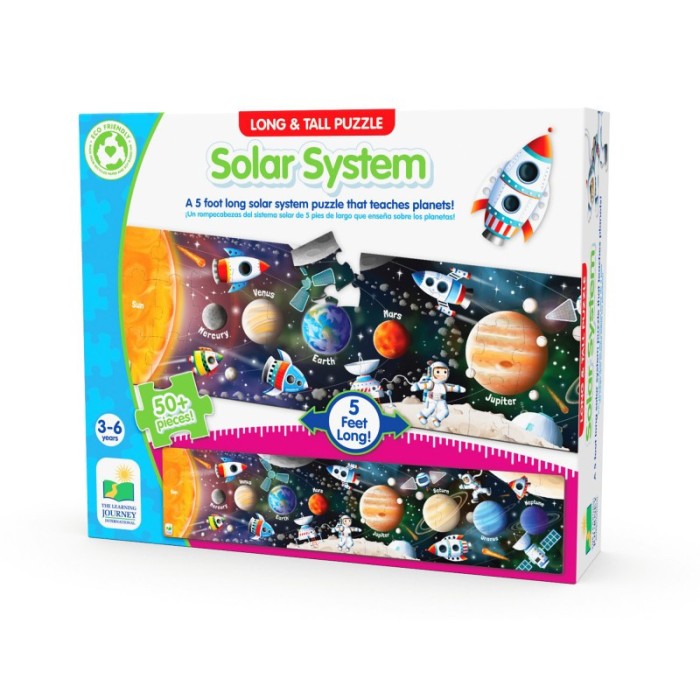 Puzzle Lung De Podea - Sistemul Solar