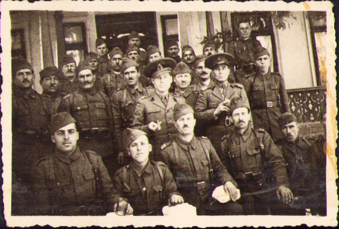 HST M591 Poză militari rom&acirc;ni 1941 Golești județul Argeș