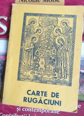 CARTE DE RUGACIUNI 1990 MANASTIREA IZVORUL MIRON foto