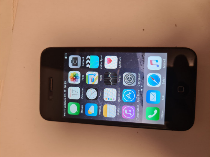 Smartphone Apple Iphone 4S Black 16GB fara icloud Liber retea Livrare gratuita!
