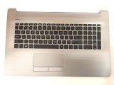 Carcasa superioara cu tastatura palmrest Laptop, HP, ProBook 470 G7, L91025-031, iluminata, layout US