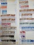 Romania - Colecție veche de timbre stampilate in clasor, in principal anii 1950