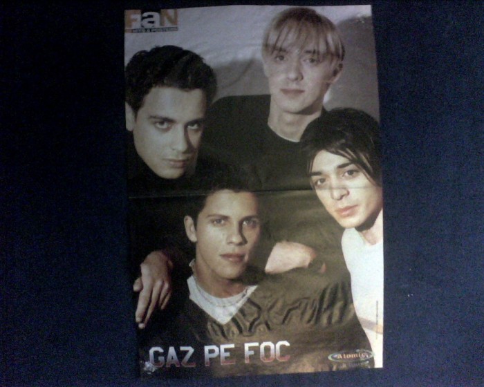 Gaz pe Foc - Poster [A3]