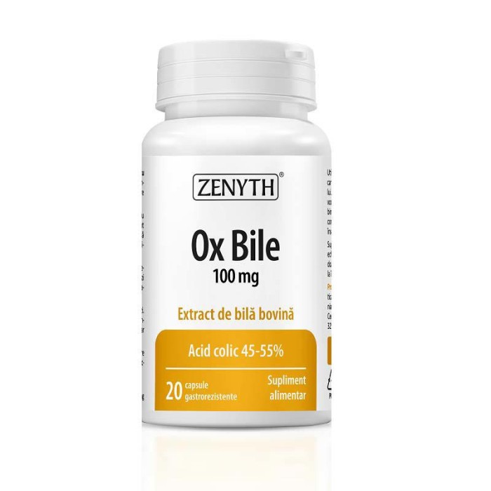 Ox Bile 20 capsule Zenyth