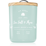 DW Home Farmhouse Sea Salt &amp; Thyme lum&acirc;nare parfumată 107 g