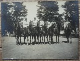 Elevi militari romani calare, perioada interbelica// fotografie