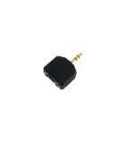 Adaptor stereo Jack 3.5 mm la 2x 3.5 mm mama, Oem