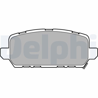 DELPHI LP3244 set placute frana,frana disc foto