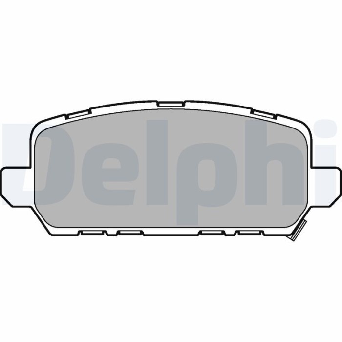 DELPHI LP3244 set placute frana,frana disc