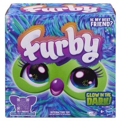 FURBY JUCARIE DE PLUS INTERACTIVA FURBY GALAXY GLOW IN THE DARK SuperHeroes ToysZone foto