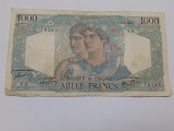 Franta -1000 franci- 1945