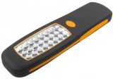 Lampa de lucru LED Tolsen, 24 LED-uri, 40 lumeni, raza 30m, autonomie 10h, IP62, ABS+PVC (fara baterii)