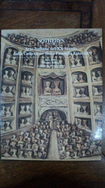 Arta italiana de sec. XX, colectia familiei Estorick, Catalog Licitatie Sothebys Milano 1995