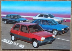Brosura promovare automobile Renault
