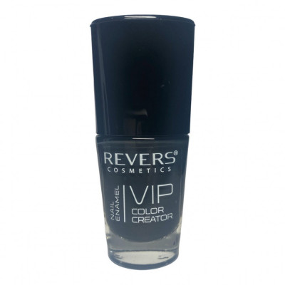 Lac de unghii Vip, 3D, Revers, gri, Lucios, 12 ml, Nr 022 - inchis foto