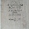 ISTORIA LITERATURII ROM&Acirc;NE, de George Călinescu. Editura Minerva, 1982.